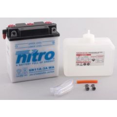 Nitro Accu 6N11A-3A conventioneel met zuur