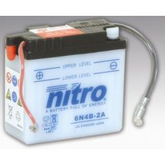 Nitro Accu 6N4-2A-4 conventioneel met zuur