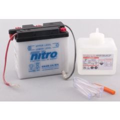 Nitro Accu 6N4B-2A conventioneel met zuur
