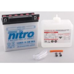 Nitro Accu 12N5.5-3B conventioneel met zuur