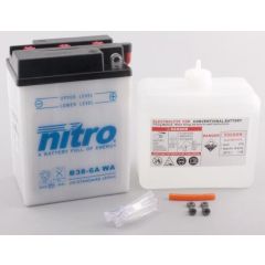 Nitro Accu B38-6A conventioneel met zuur