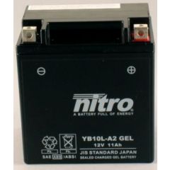 Nitro Gel Accu YB10L-A2 conventioneel