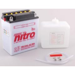 Nitro Accu YB12AL-A2 conventioneel met zuur