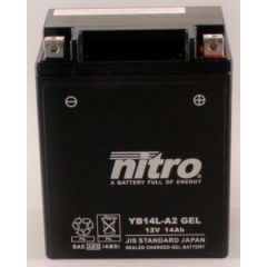 Nitro Gel Accu YB14L-A2 conventioneel