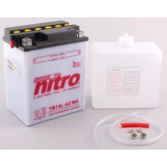 Nitro Accu YB14L-A2 conventioneel met zuur