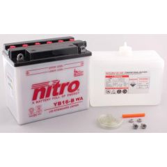Nitro Accu YB16-B conventioneel met zuur