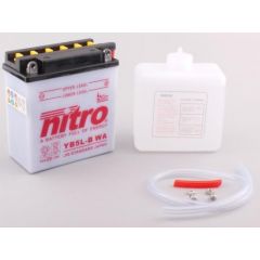 Nitro Accu YB5L-B conventioneel met zuur