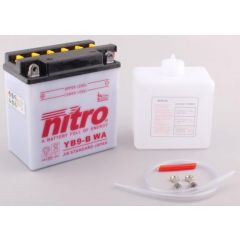 Nitro Accu YB9-B conventioneel met zuur
