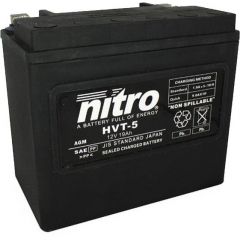 Nitro Accu HVT 05 Harley OE 65991-82 onderhoudsvrij