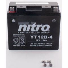 Nitro Gel Accu YT12B-4 onderhoudsvrij