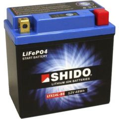 Shido lithium ion accu LTX14L-BS