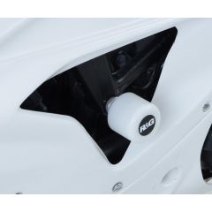 R&G Crash Protector valdoppen White RACE ONLY