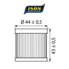 ISON olie filter 139