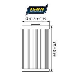 ISON olie filter 155