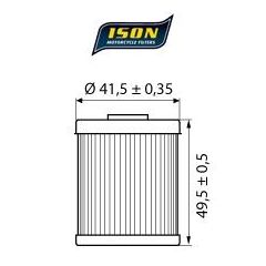 ISON olie filter 157