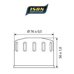 ISON olie filter 164