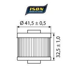 ISON olie filter 185
