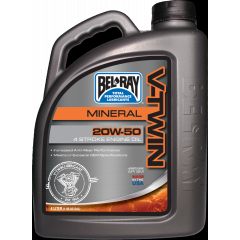 Bel-Ray V-Twin Mineral 20W-50 motorolie (4L)