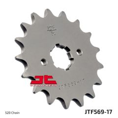 JT Sprockets voortandwiel 17T, 520
