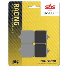 SBS Remblokken Racing DS-2 Dual Sinter (voor) 870DS-2