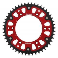 Supersprox Stealth Alu/Staal achtertandwiel 48T, RED, 520