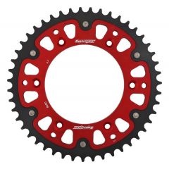 Supersprox Stealth Alu/Staal achtertandwiel 47T, RED, 520