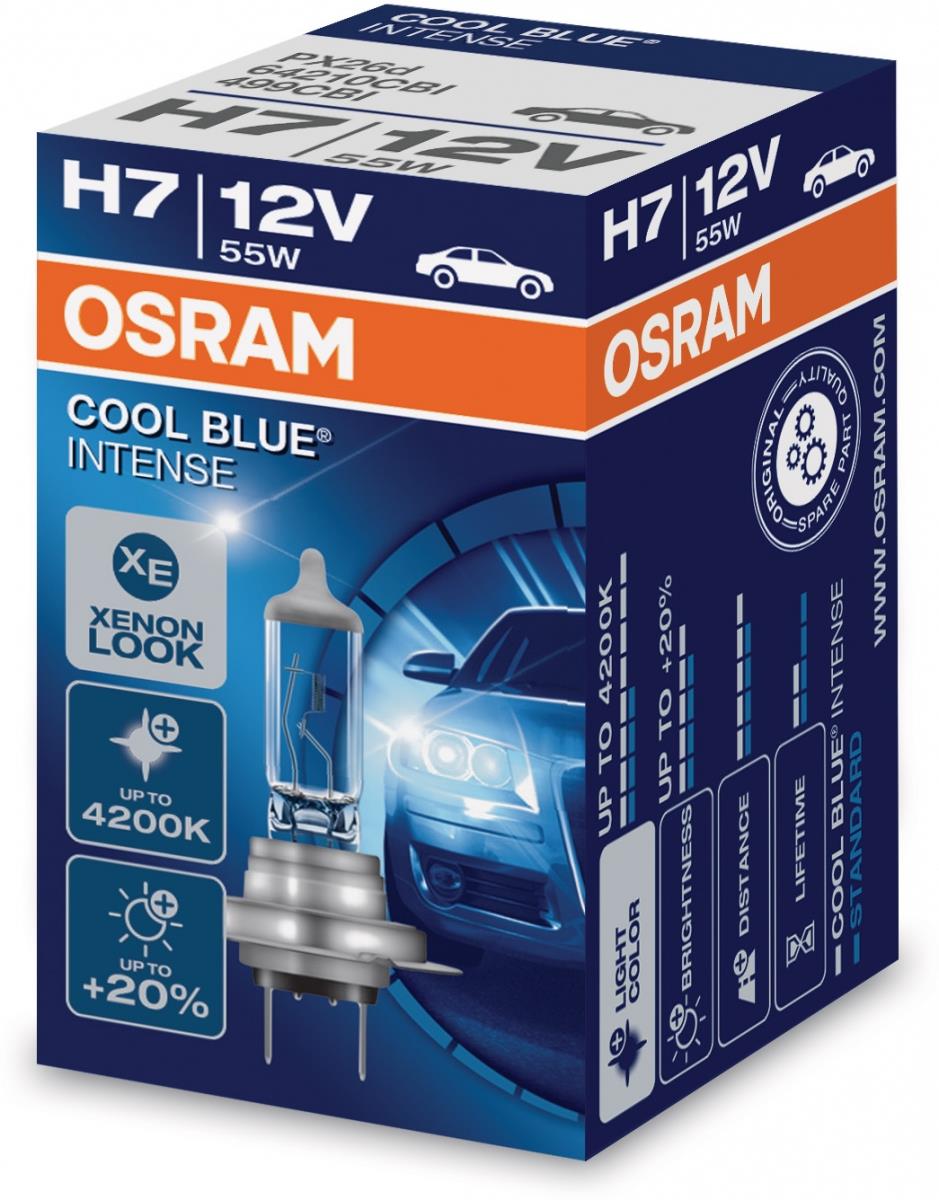 Osram lamp 12V 55W H7 COOL BLUE INTENSE
