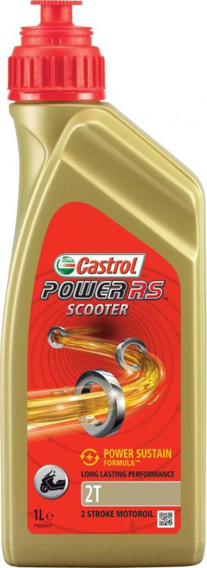 Castrol Power RS Scooter 2-takt olie (1 liter)