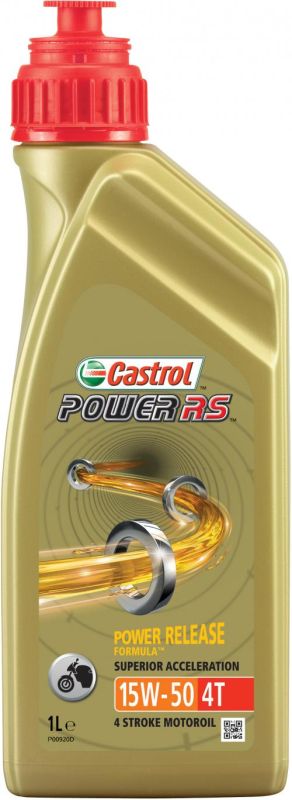 Castrol Power RS 15W-50 olie (1 liter)