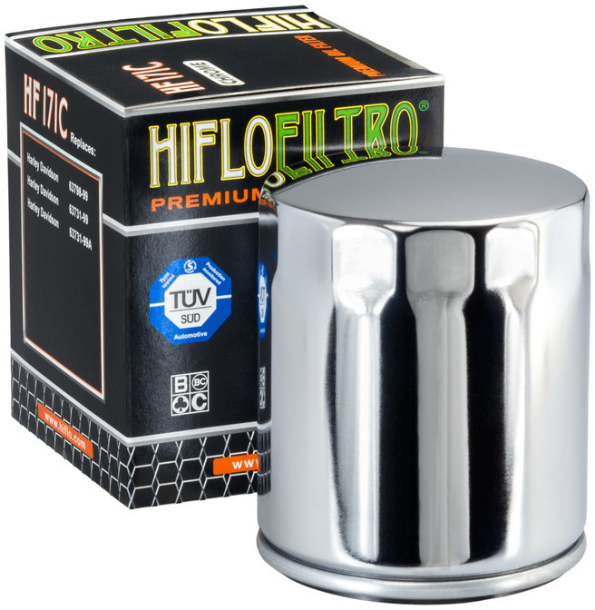 Hiflo Oliefilter HF171C (Chrome)