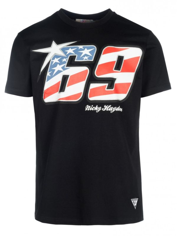 Nicky Hayden Tribute Black T-shirt SALE 3XL